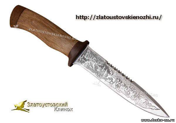 Охотничьи и туристические ножи Златоустовских мастеров