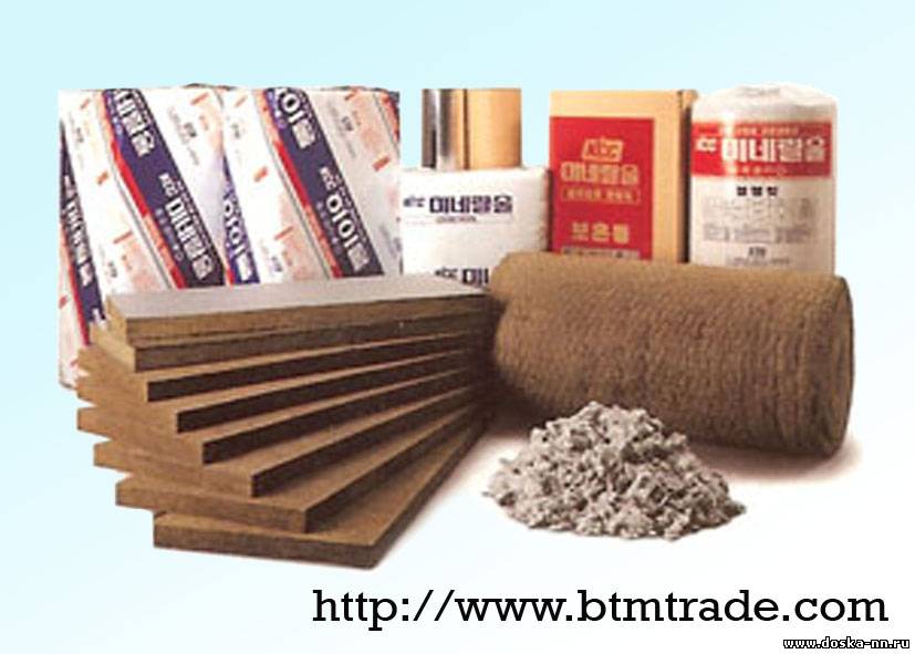 Минеральная вата (производство Южная Корея)