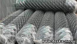 Оцинкованная сетка в рулонах