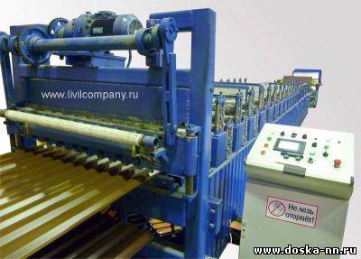 Двухъярусные линии для производства профнастила