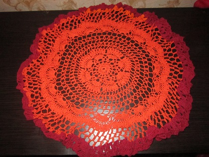 Продам салфетки вязаные крючком