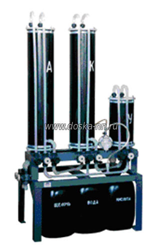 ИО-1, ИО-2 Установка ионообменной очистки промывных вод